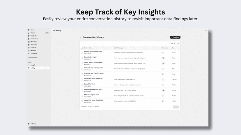 Askify: Your Personal AI Data Analyst