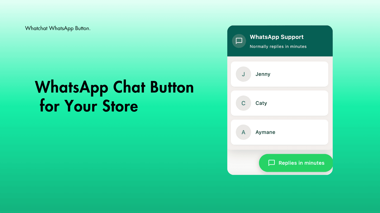 Whatsapp chat button