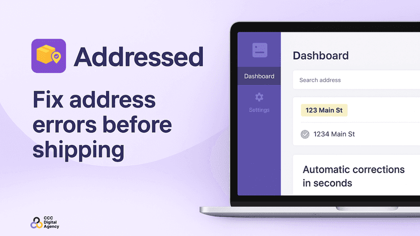 Addressed Shopify App by 3C