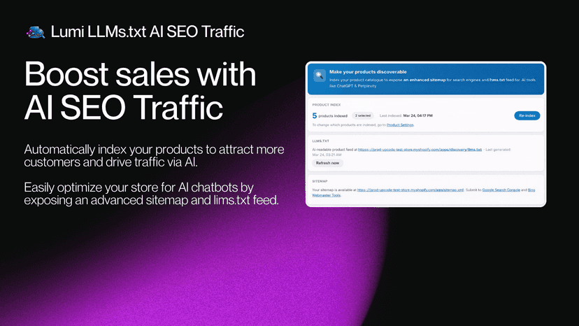 Lumi llms.txt – AI SEO Traffic
