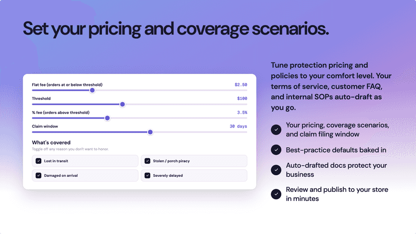 Coverage & Fees
