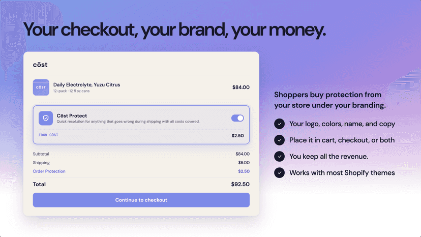 Branded Checkout
