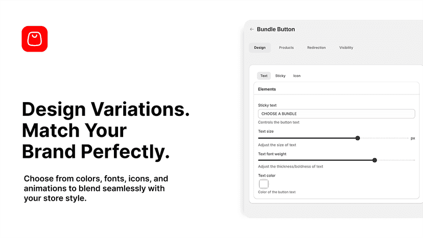 Sticky Add to Cart bar with advanced customization