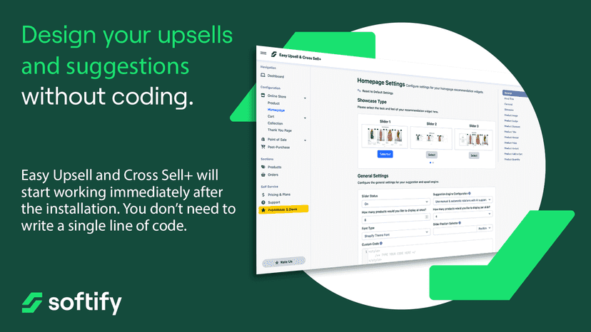 upsell promotions