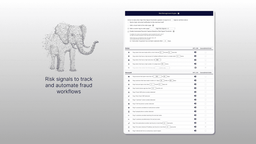 shopify fraud engine and fraud filter settings