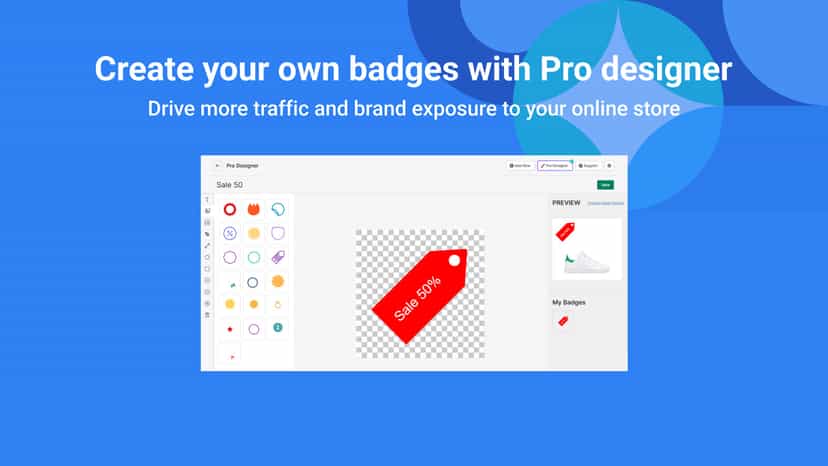 Custom Badge Designing Tool