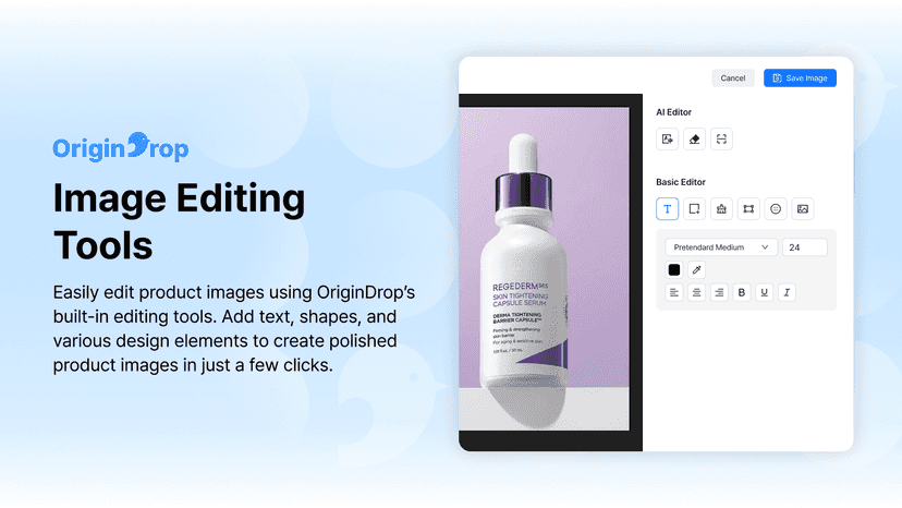 Image editing tools