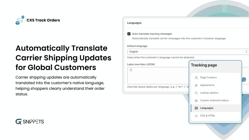 Automatically Translate Carrier Shipping Updates