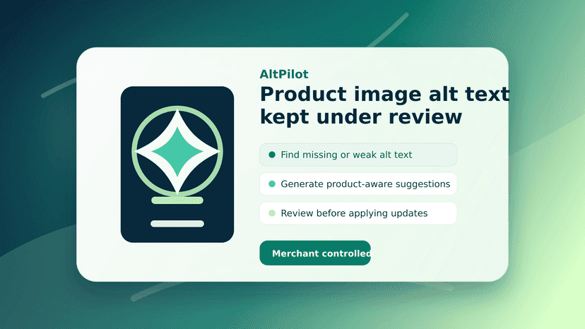 AltPilot: Product Image Alt Text