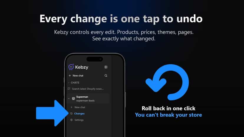 Manage your full Shopify store from a mobile device anywhere