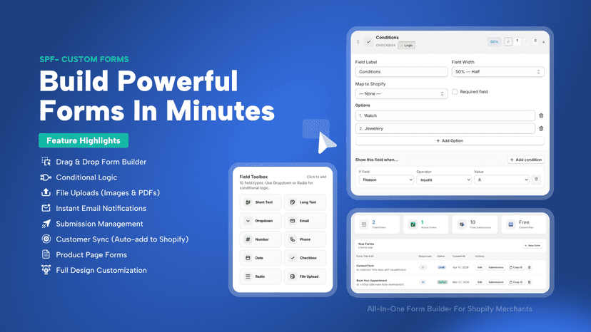 Build Powerful Forms in Minutes