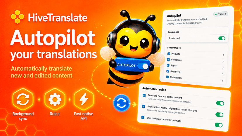 Autopilot your translations