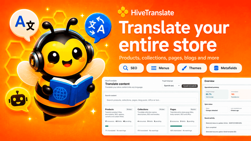 Translate your entire store