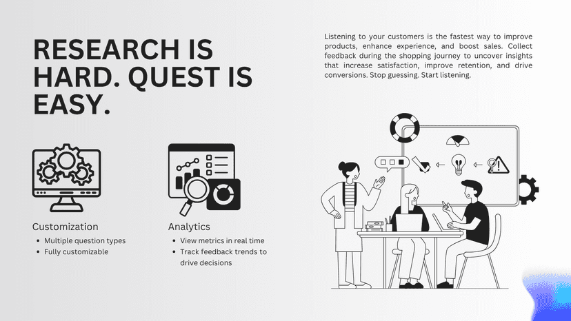 Quest Makes Research Easy – Customization & Analytics