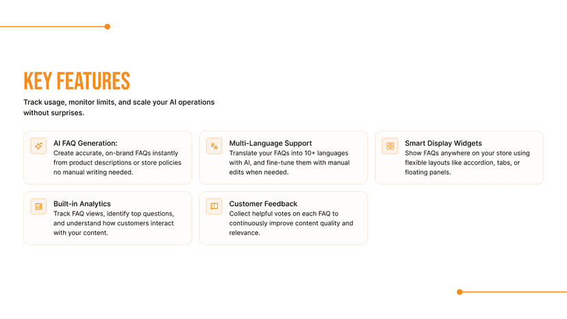 key features