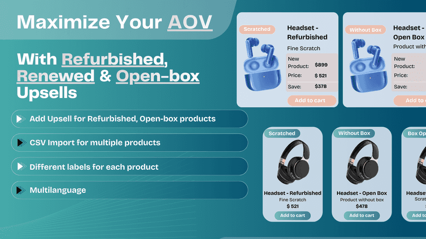 Maximize your AOV