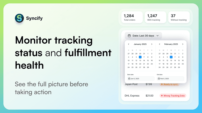 Monitor fulfillments health