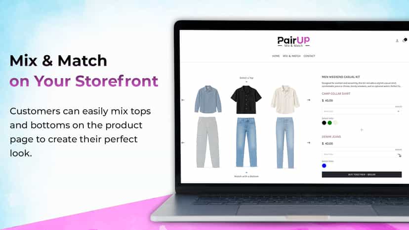 PairUp - Mix & Match App