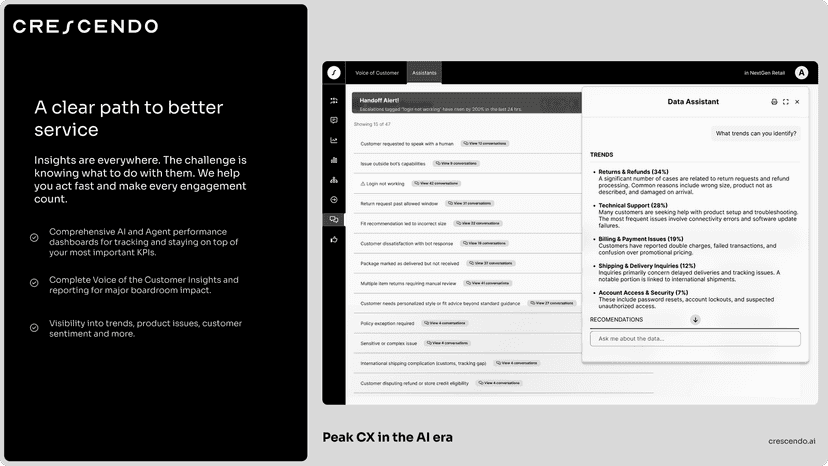 Crescendo Data Assistant
