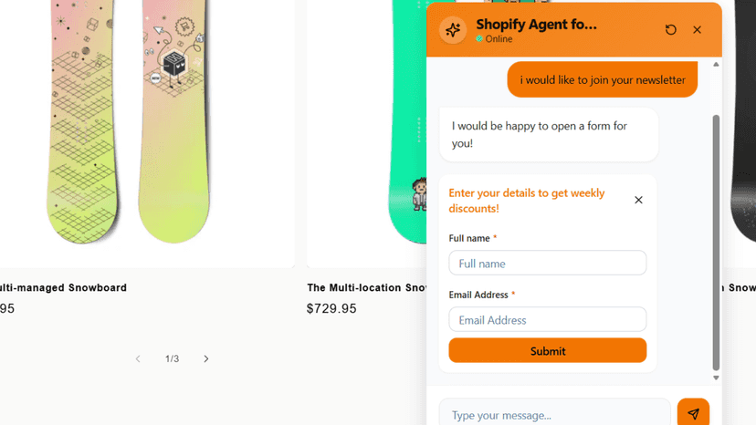 Chatbot in-store
