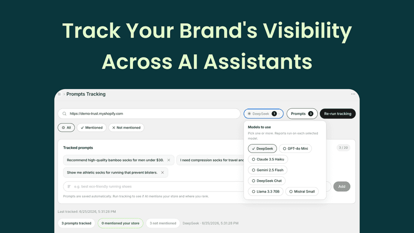 Track Your Brand's Visibility Across AI Assistants