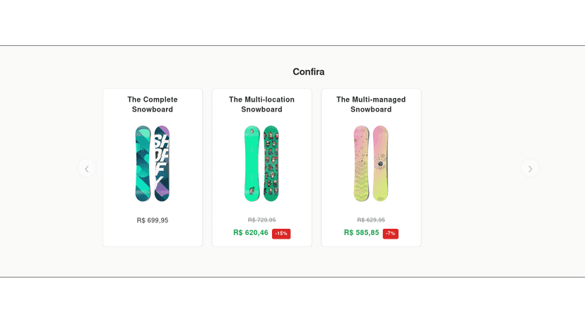 Product Page Recommendations