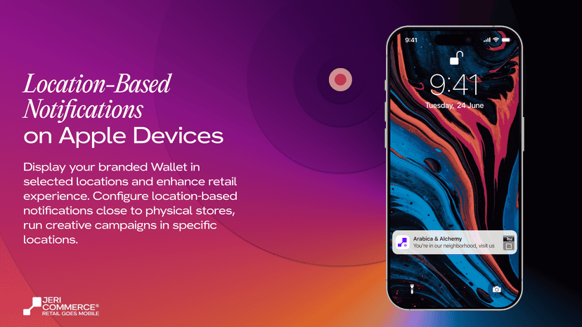 Location notifications Wallet Pass