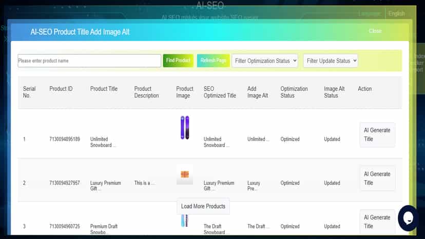 AI-SEO product