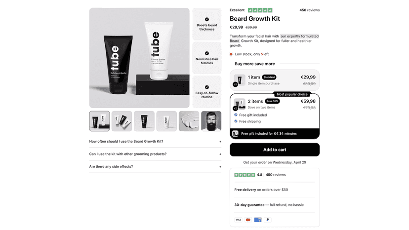 page product