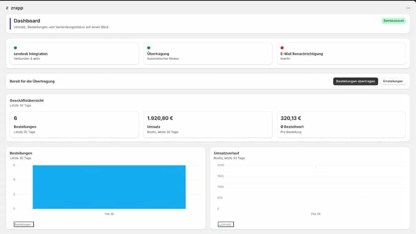 dashboard preview