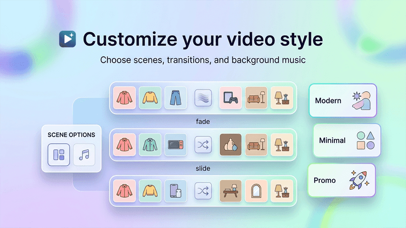 Custom your video style