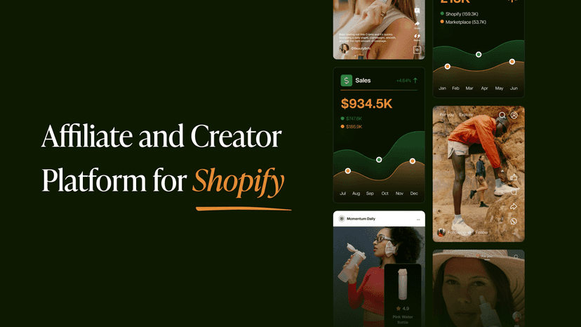 Affiliate and Creator Platform for Shopify