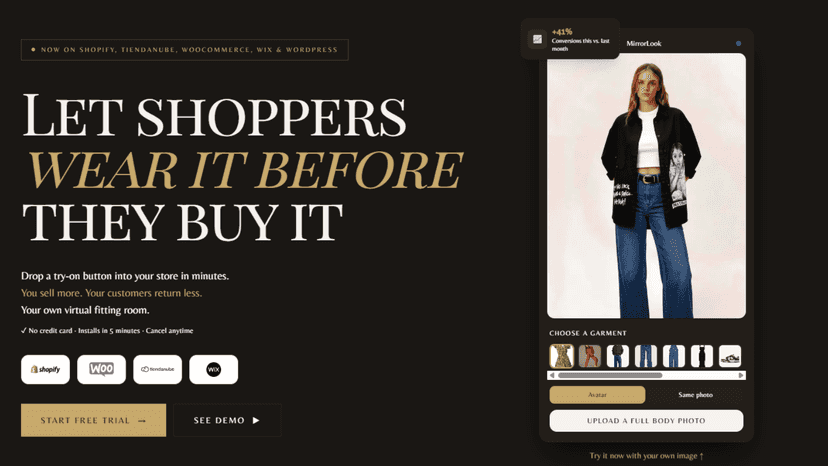 Let shoppers wear it before they buy it