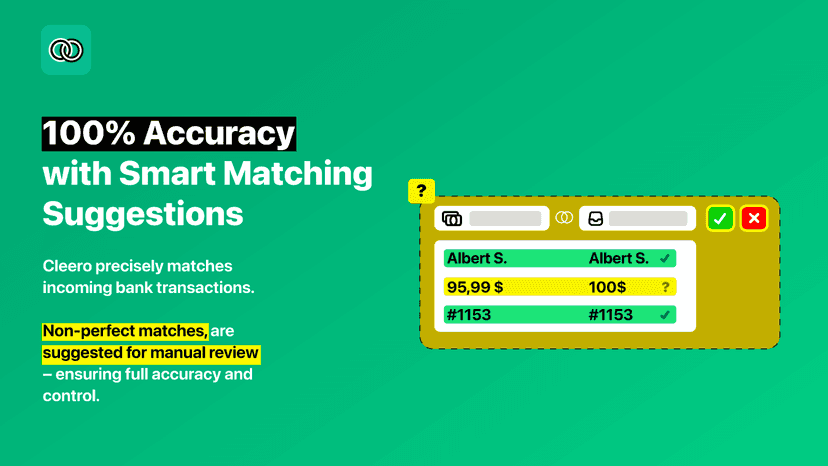 Almost 100% accuracy with smart matching