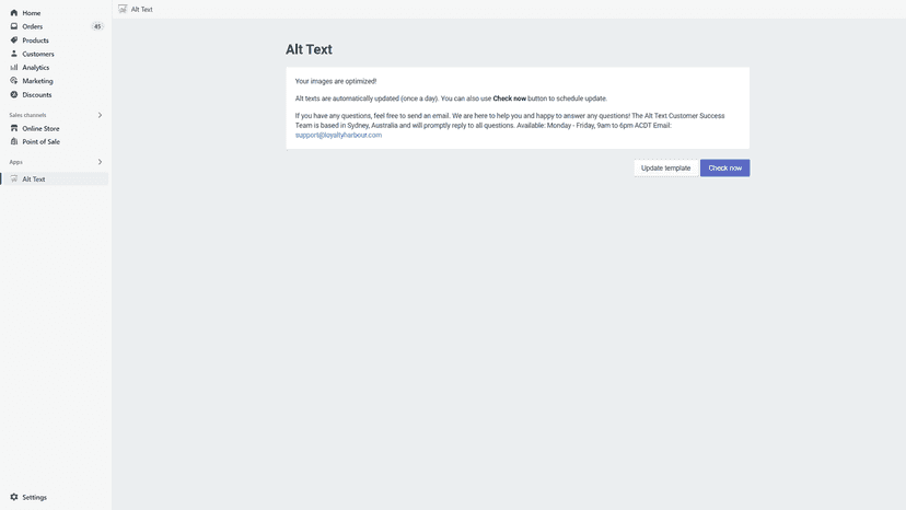 Optimize alt texts and Improve image SEO automatically