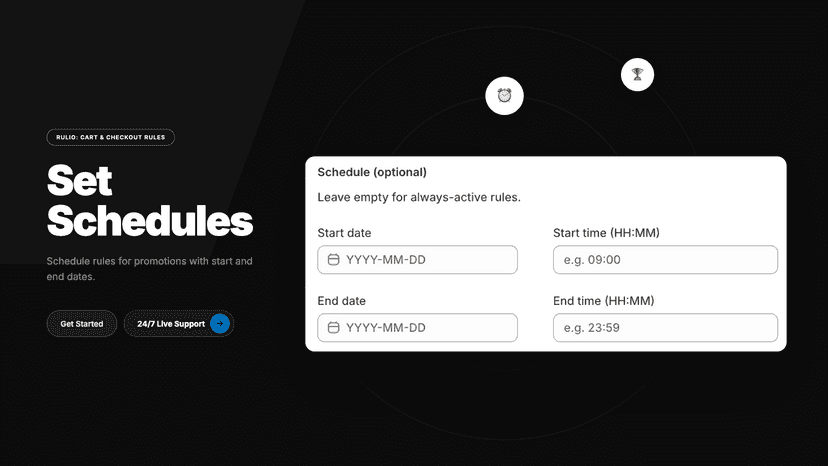order limits, quantity limits, minimum order, maximum order rule