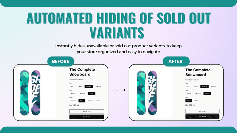 Automated Variant Hiding