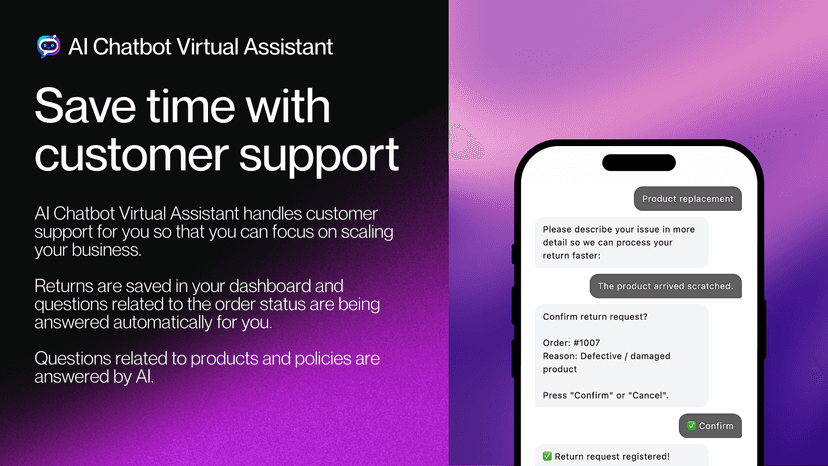 AI Chatbot Virtual Assistant
