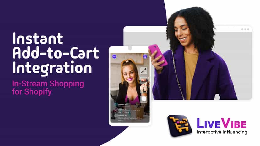 LiveVibe Instant Cart Integration
