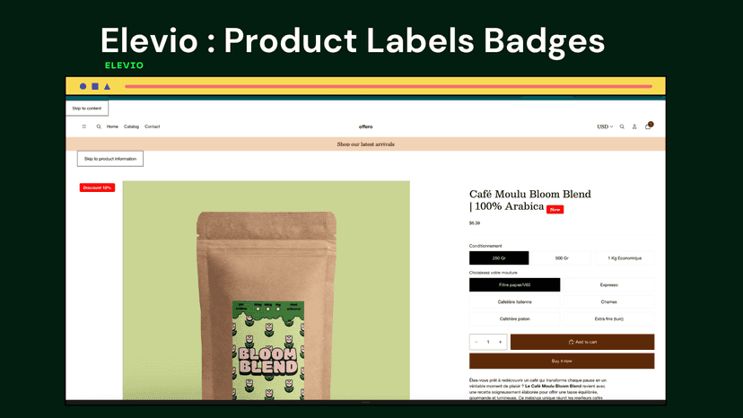 Elevio Product Labels & Badges
