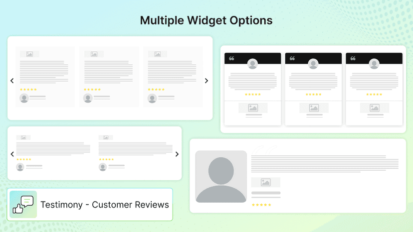Multiple layouts