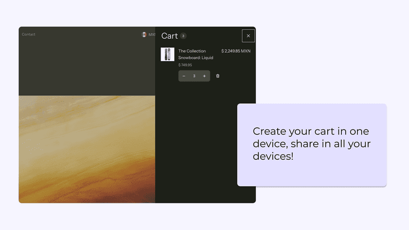 Sync on your devices
