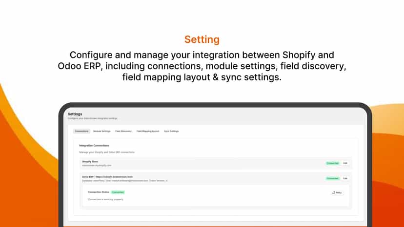 Settings module