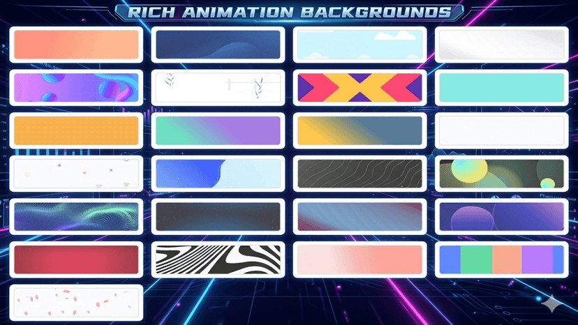 Rich Animation Backgrounds