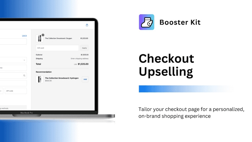 Booster Kit - Checkout Upselling