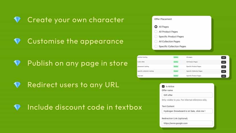 Alternative for boring Discount Popups