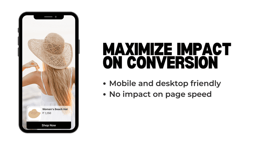 Maximize impact on conversion