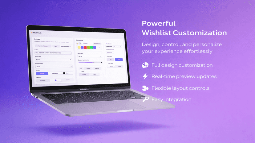 design customisation wishvault