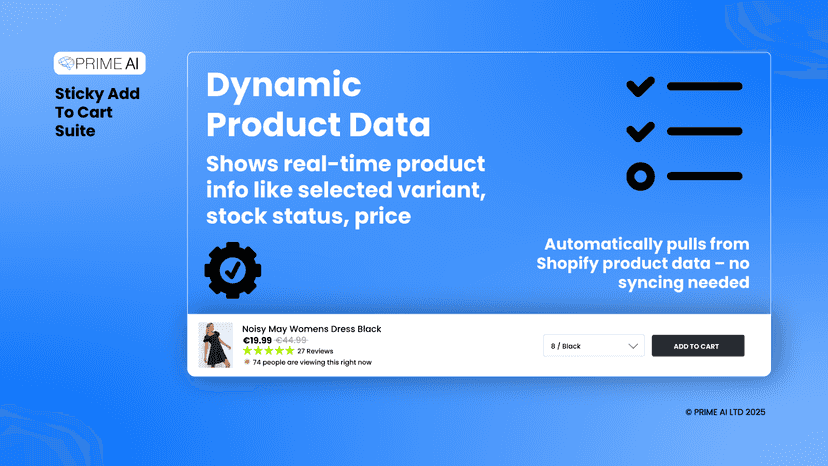 Dynamic Product Data