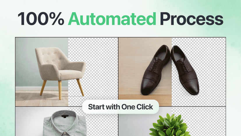 Fully automated background remover for clean product images